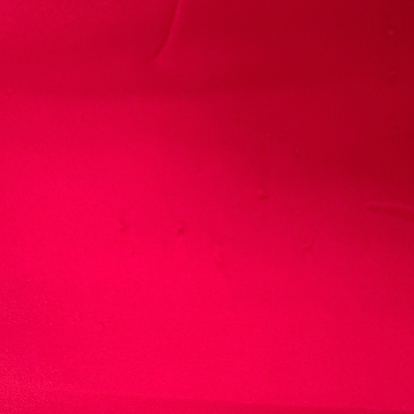 Red Blouse with mesh shoulders & flowy sleeves - Picture 3 of 5